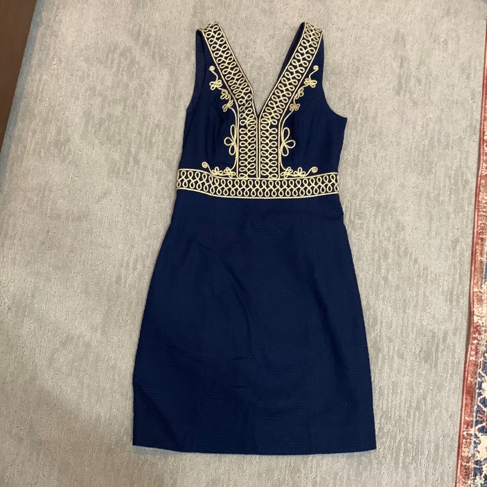 Gorgeous and elegant Lilly Pulitzer Shift Dress Size 0
